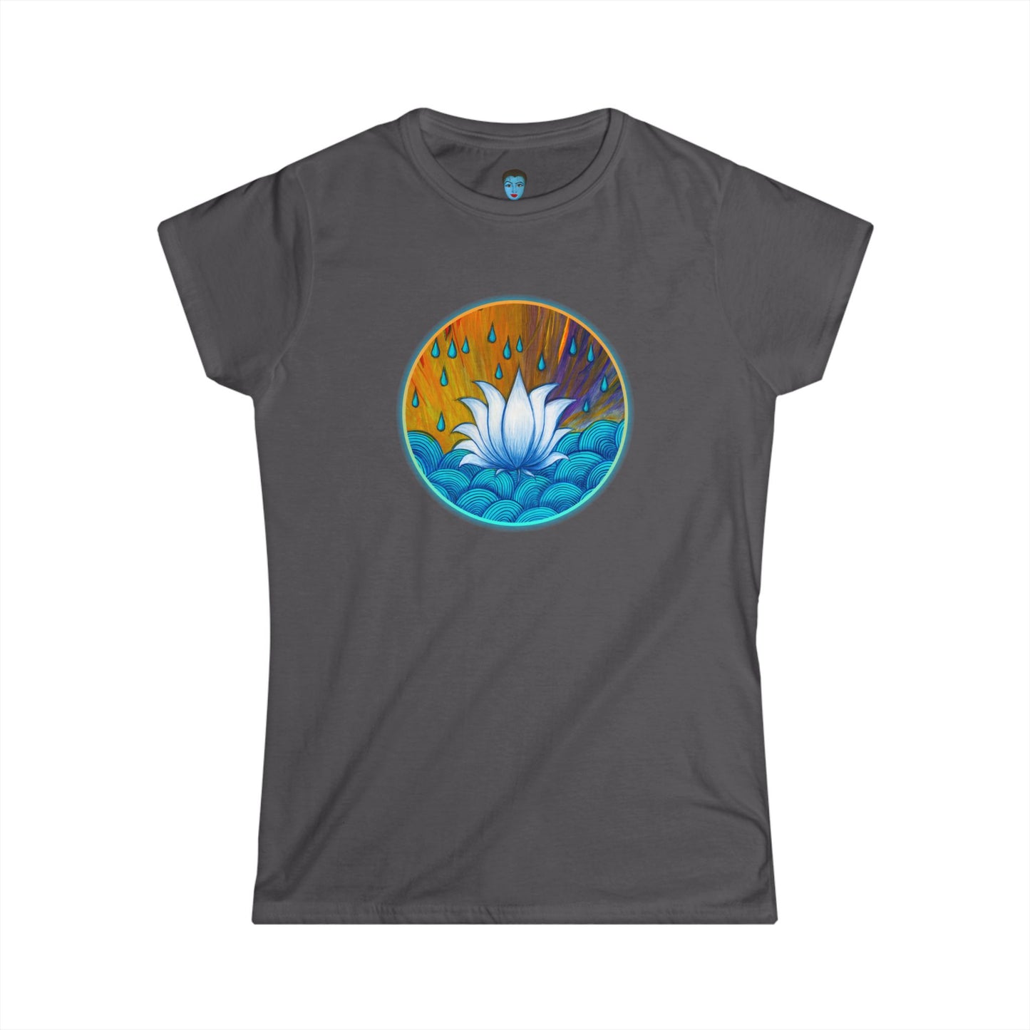 White Lotus-Women's Softstyle Tee