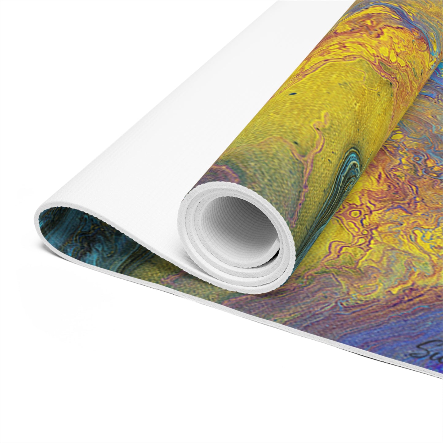 Violet Lake Foam Yoga Mat