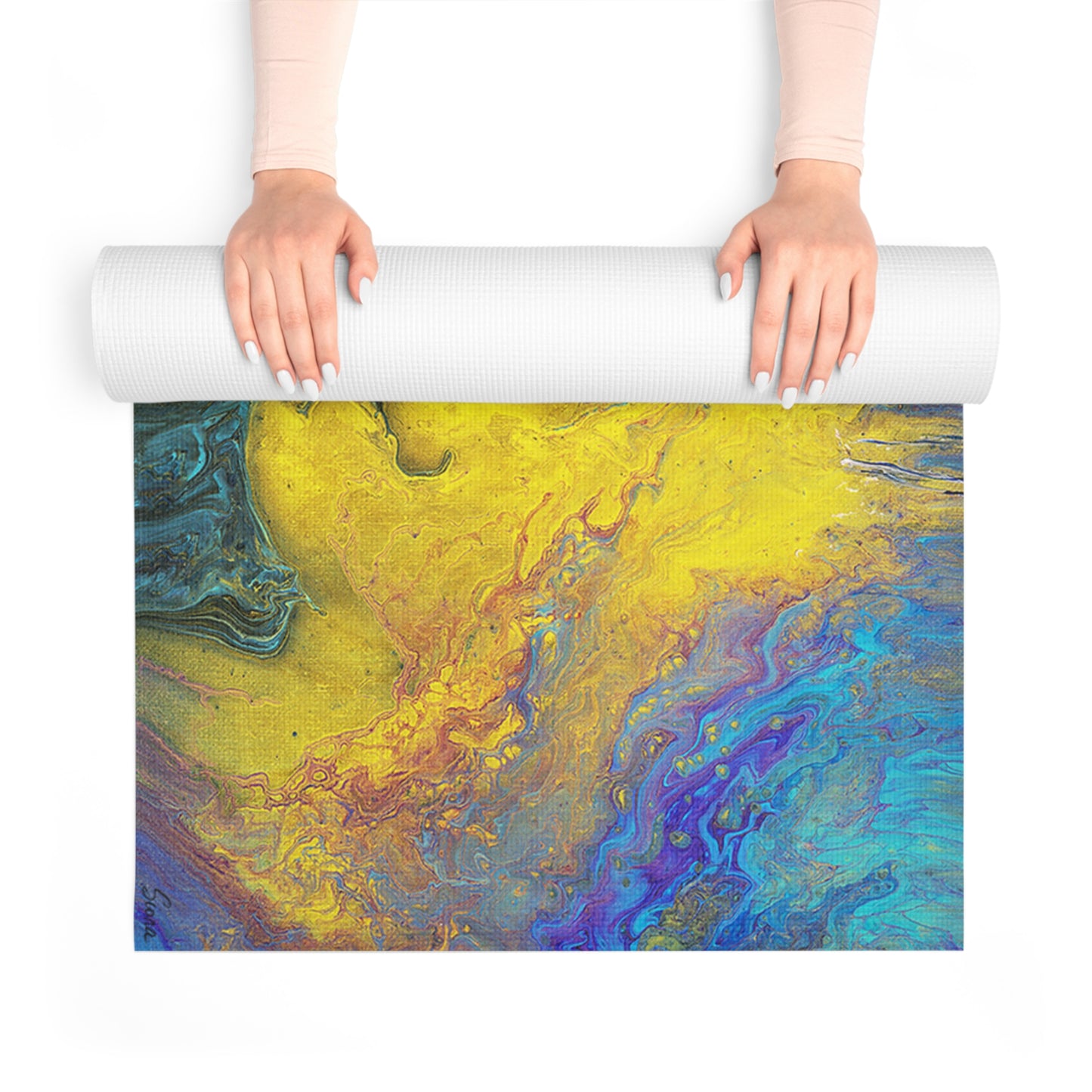 Violet Lake Foam Yoga Mat
