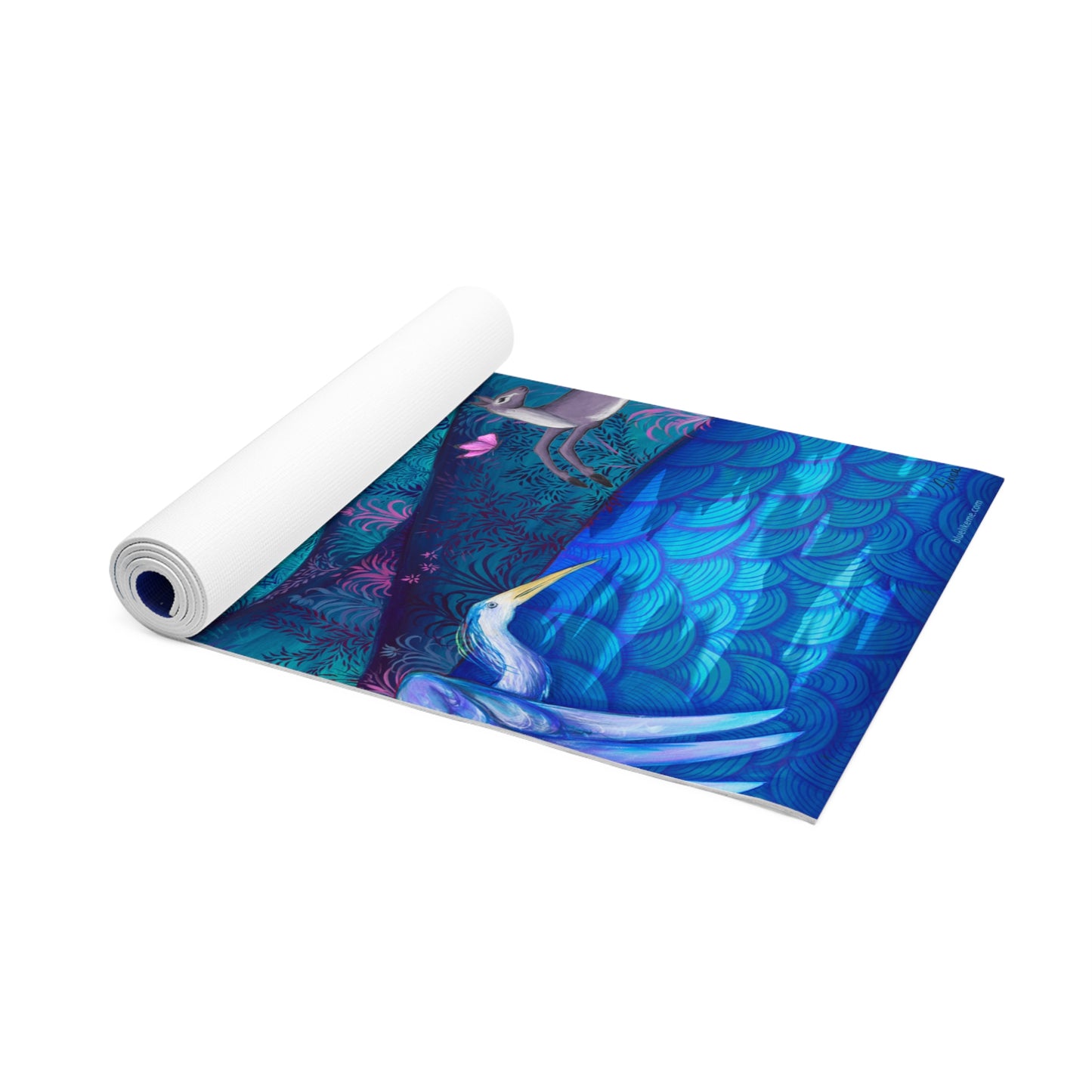 Pink Night Foam Yoga Mat