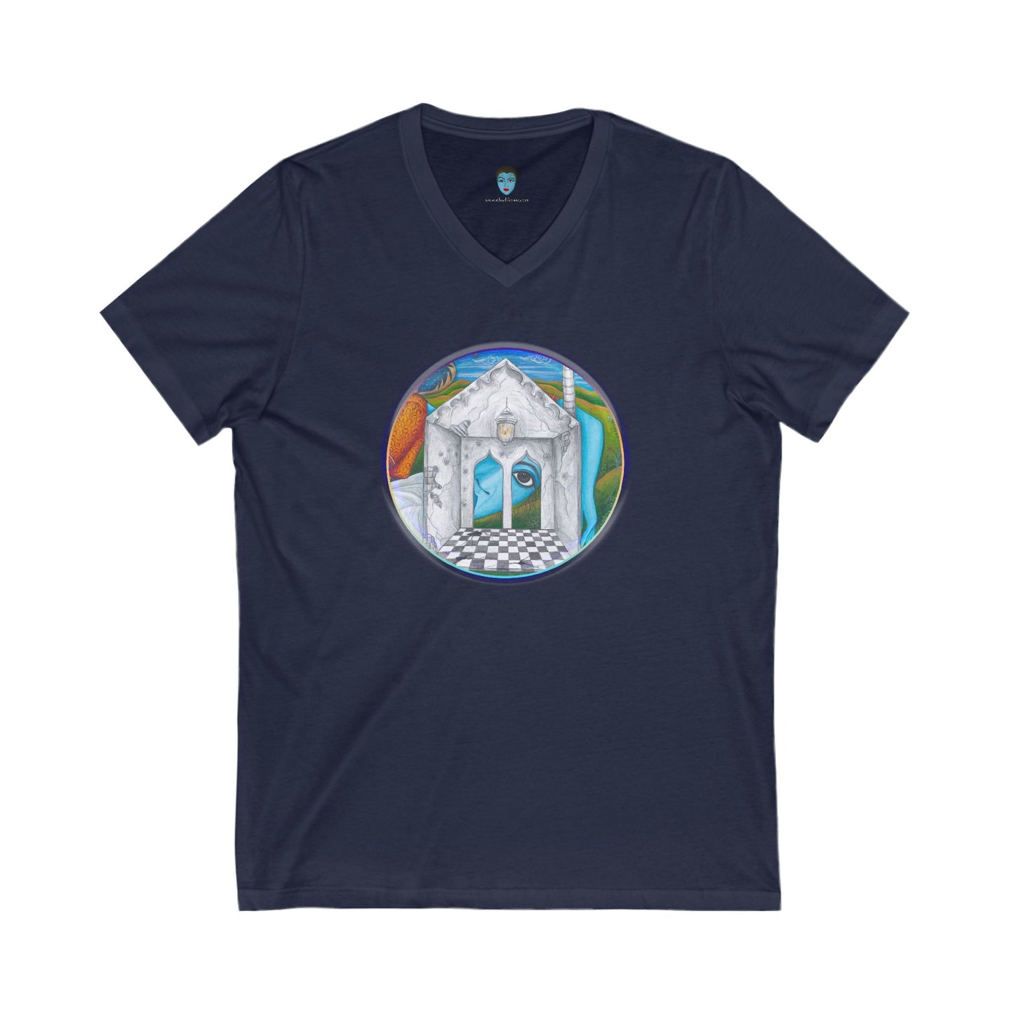 Vashti V-Neck - Unisex Tee