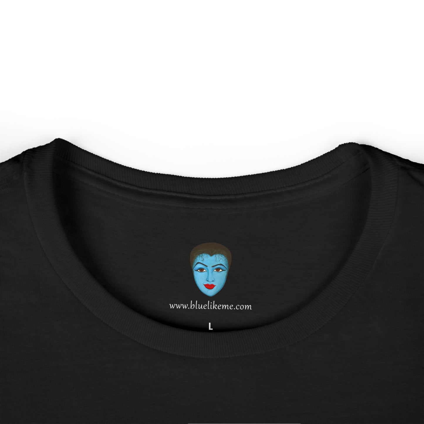 Blue Goddess-Women's Softstyle Tee