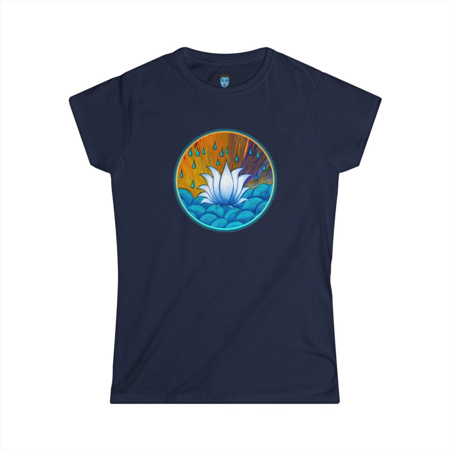 White Lotus-Women's Softstyle Tee