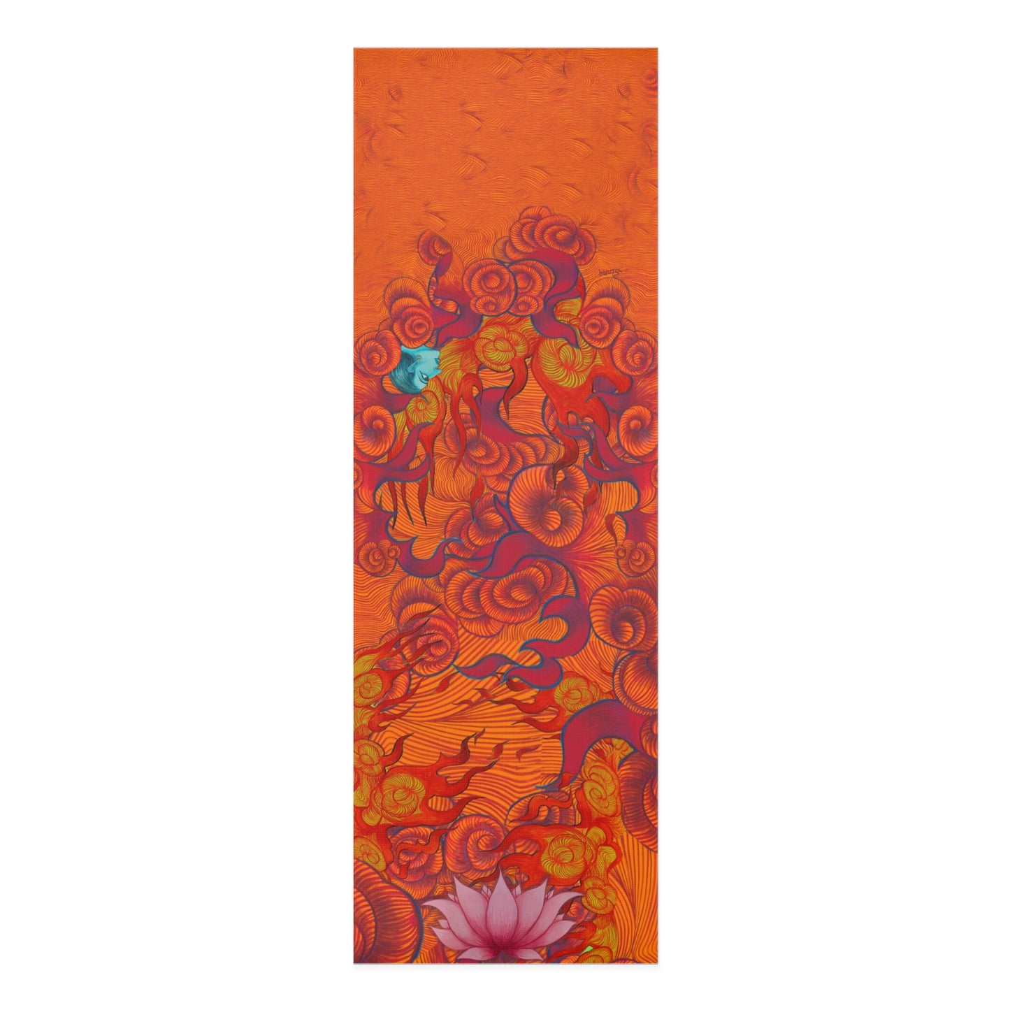 Fire Foam Yoga Mat