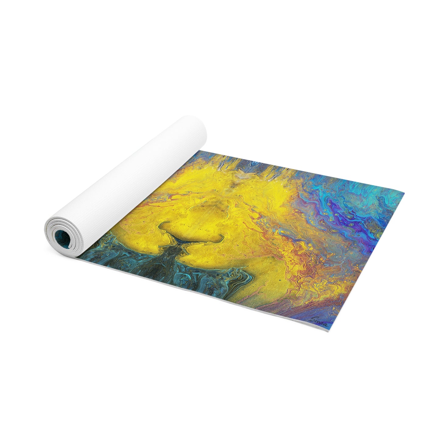 Violet Lake Foam Yoga Mat