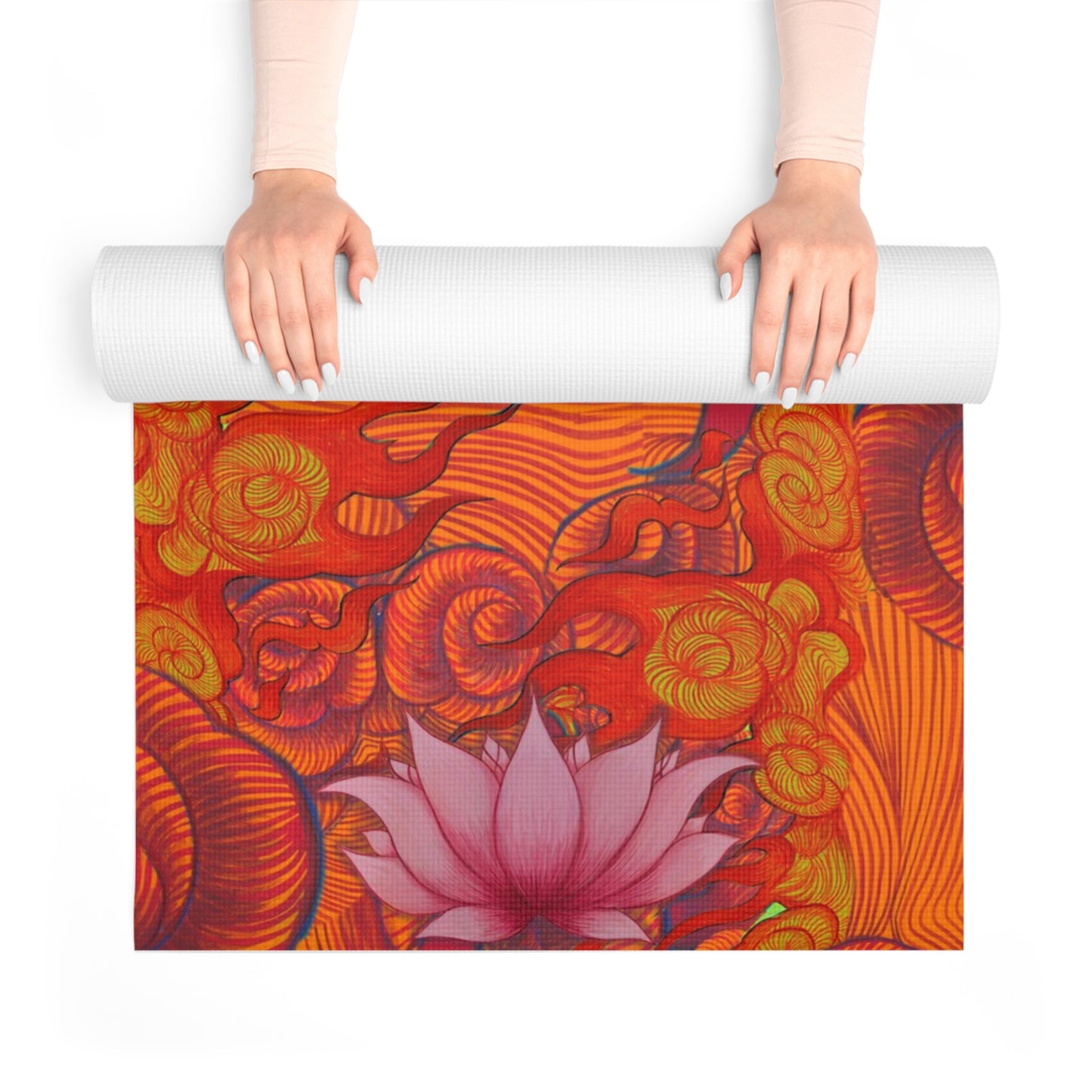 Fire Foam Yoga Mat