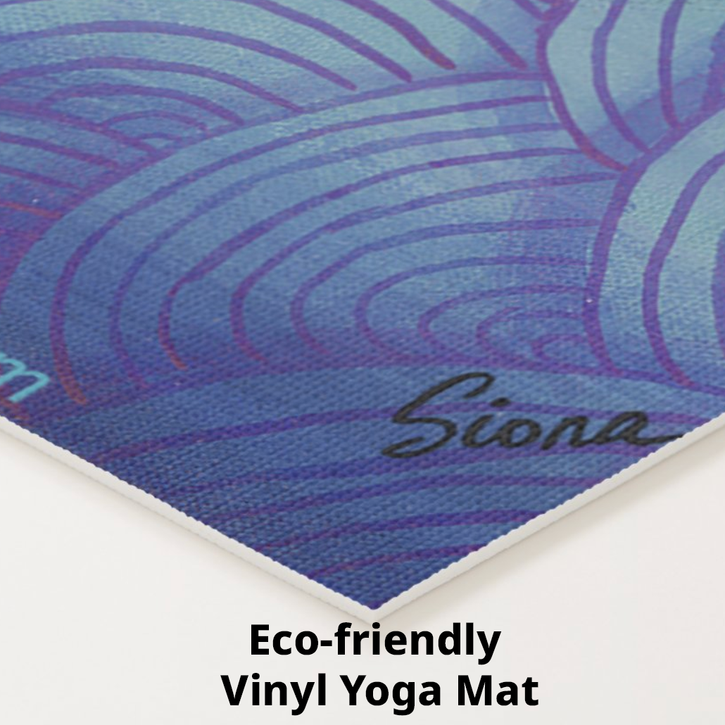 Blue Night Yoga Mat
