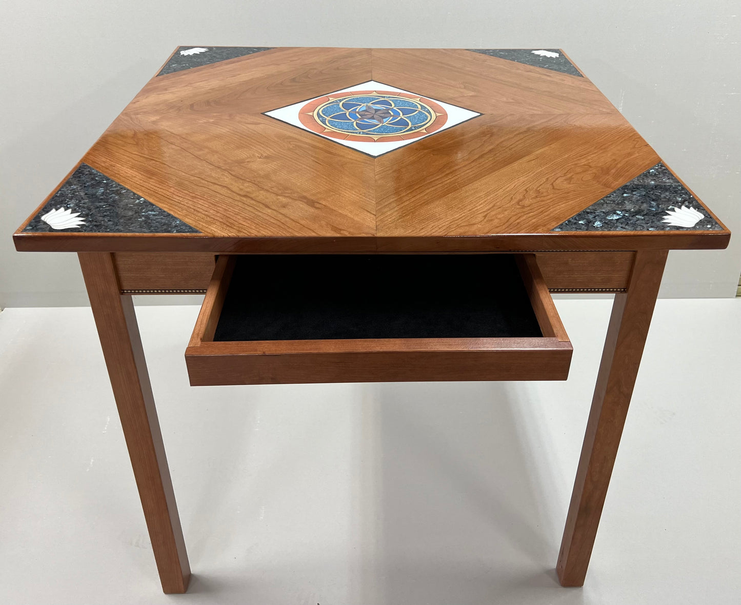 Solid Cherry Card Table