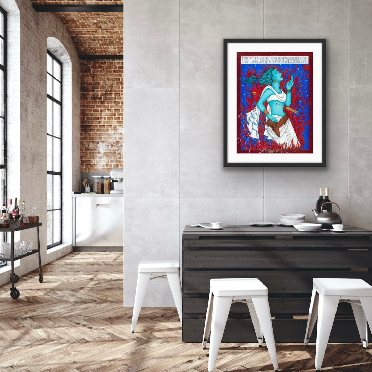 Finding Home #80 Lilith Giclee Print