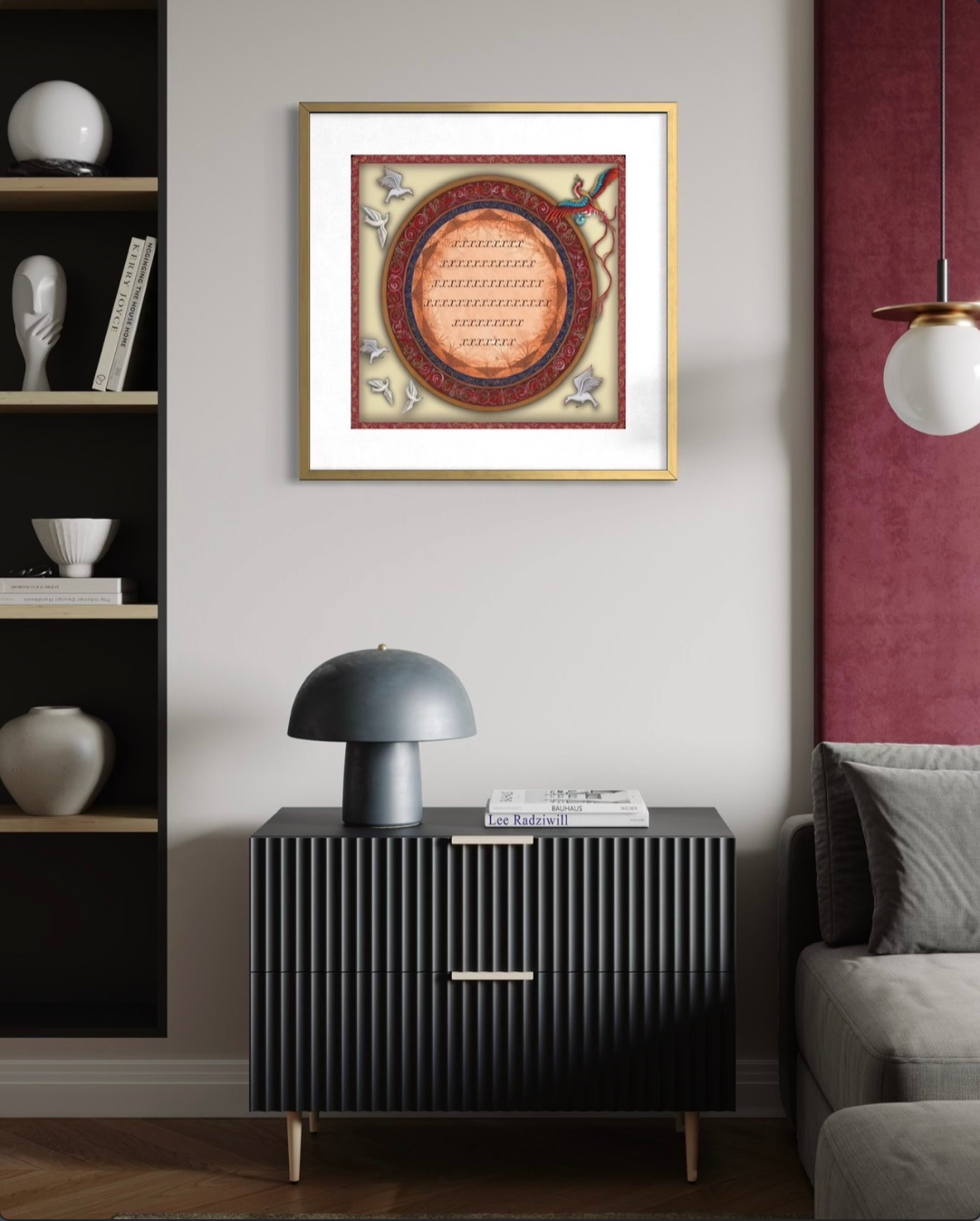 Fire Bird Commemorative Print