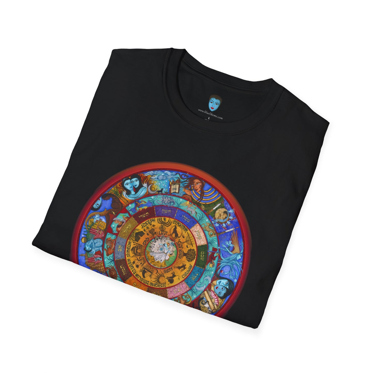 Zodiac Mandala - Unisex Soft-style T-Shirt