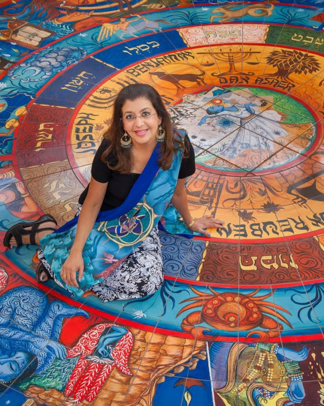 Zodiac Large Tallit/Shawl