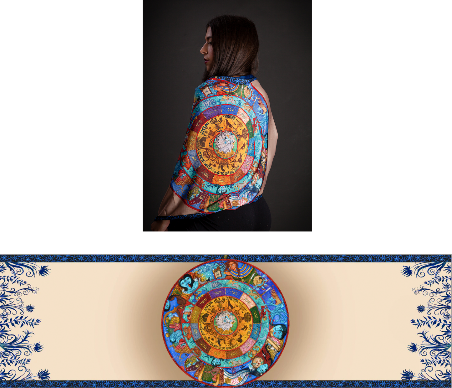 Zodiac Small Tallit/Shawls