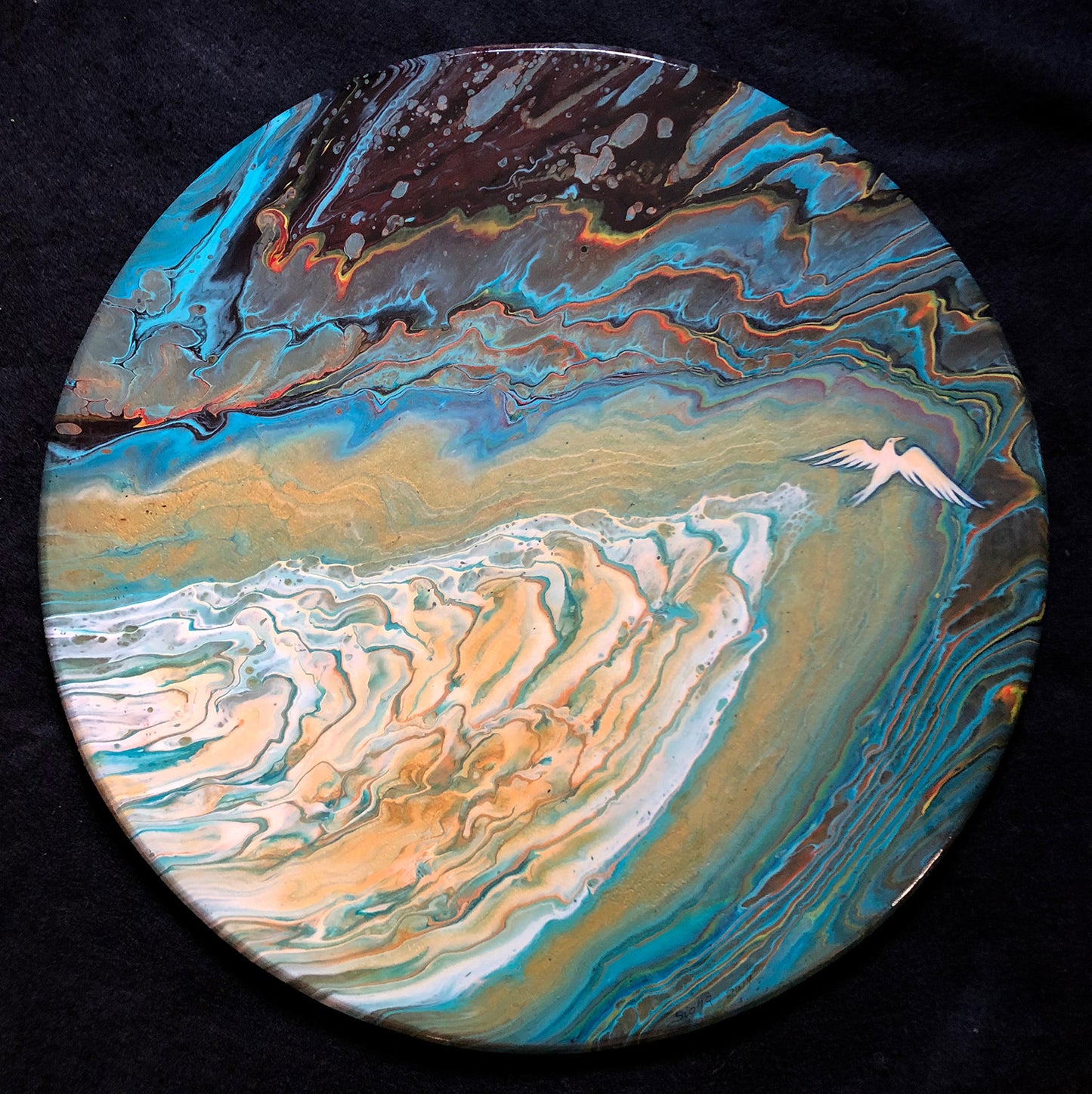 Tempest #20 by Siona Benjamin