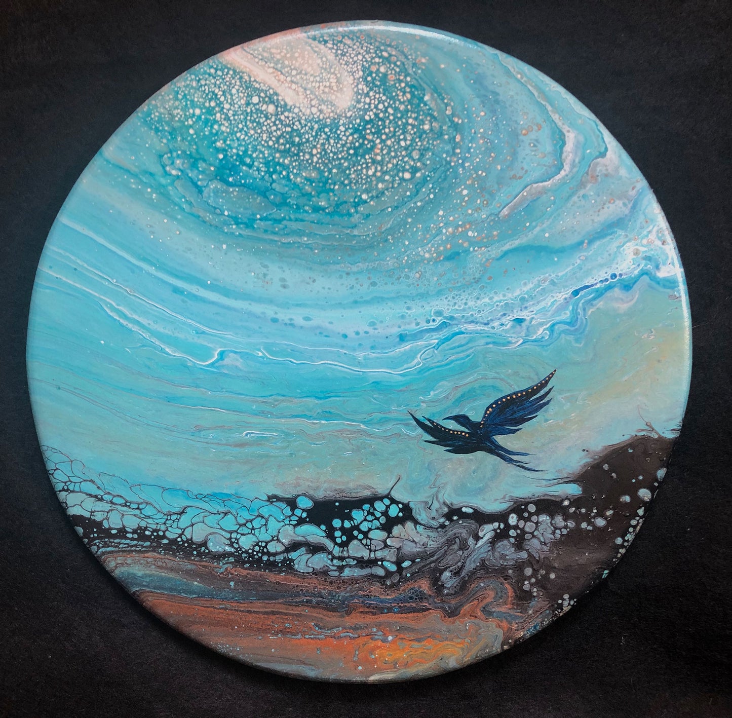 Tempest #21 by Siona Benjamin