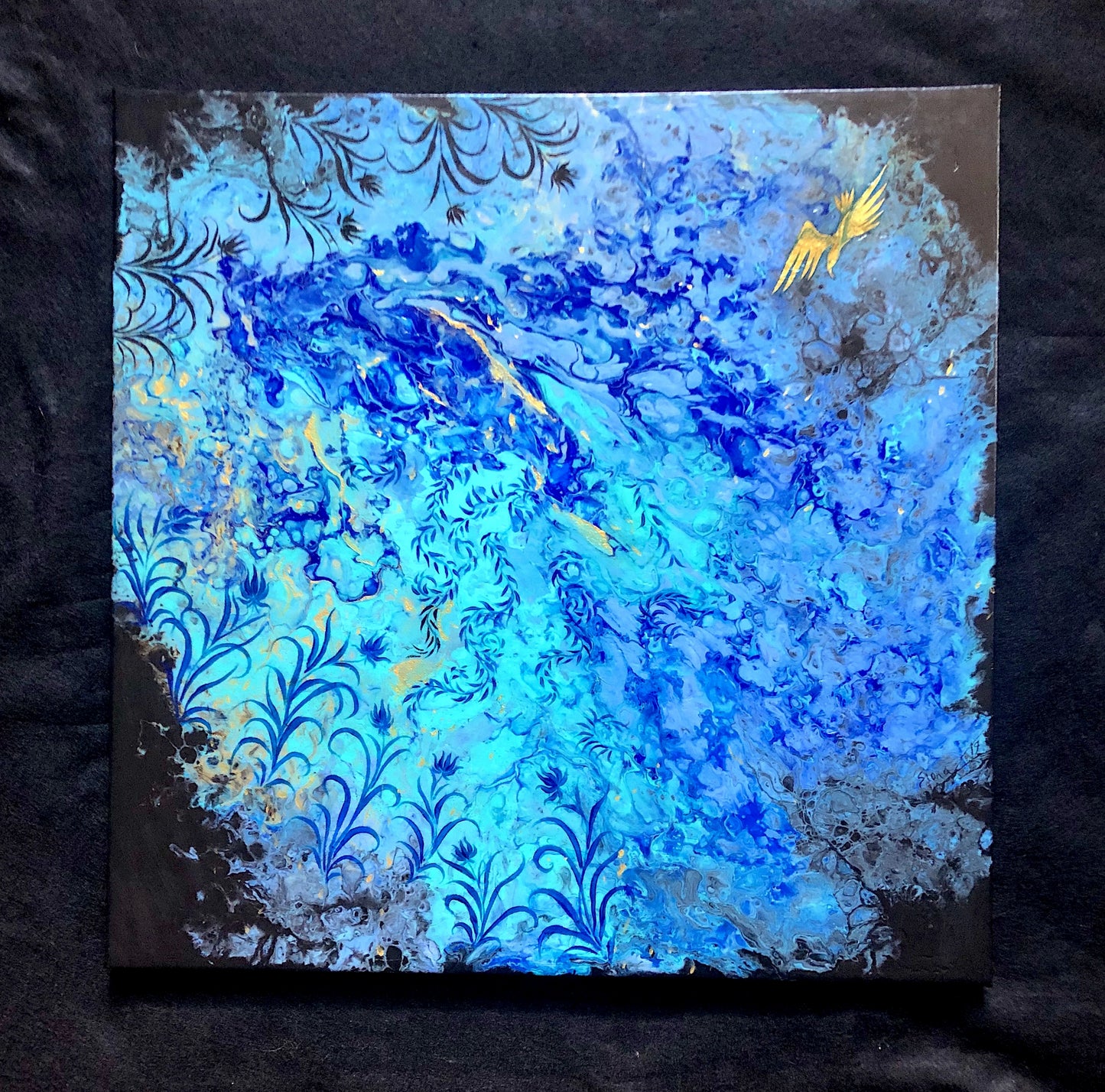 Tempest #4 Acrylic Pour