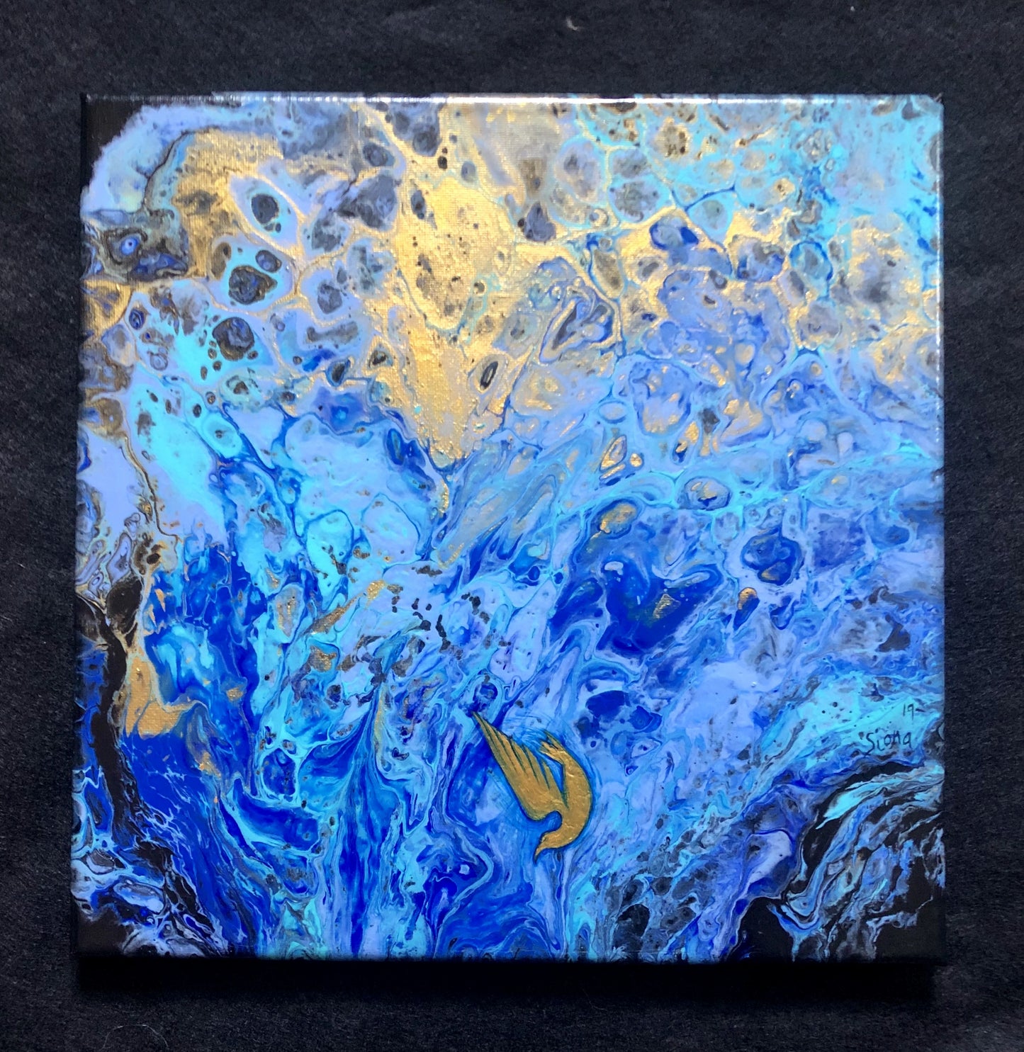 Tempest #5 Acrylic Pour