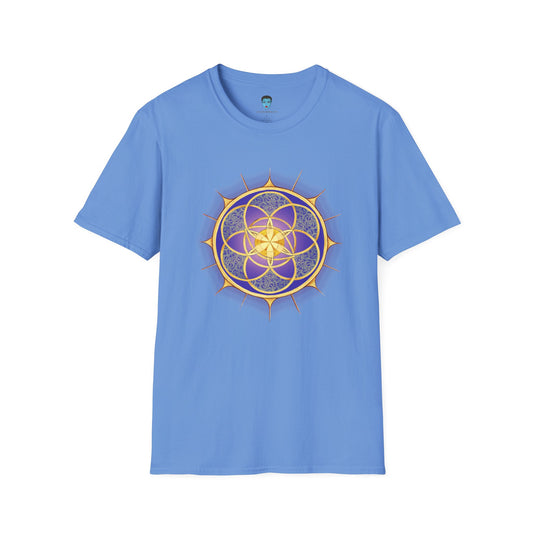 Purple Mandala - Unisex Soft-style T-Shirt