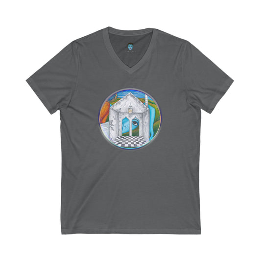 Vashti V-Neck  - Unisex Tee