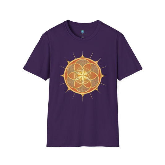 Golden Mandala - Unisex Soft-style T-Shirt