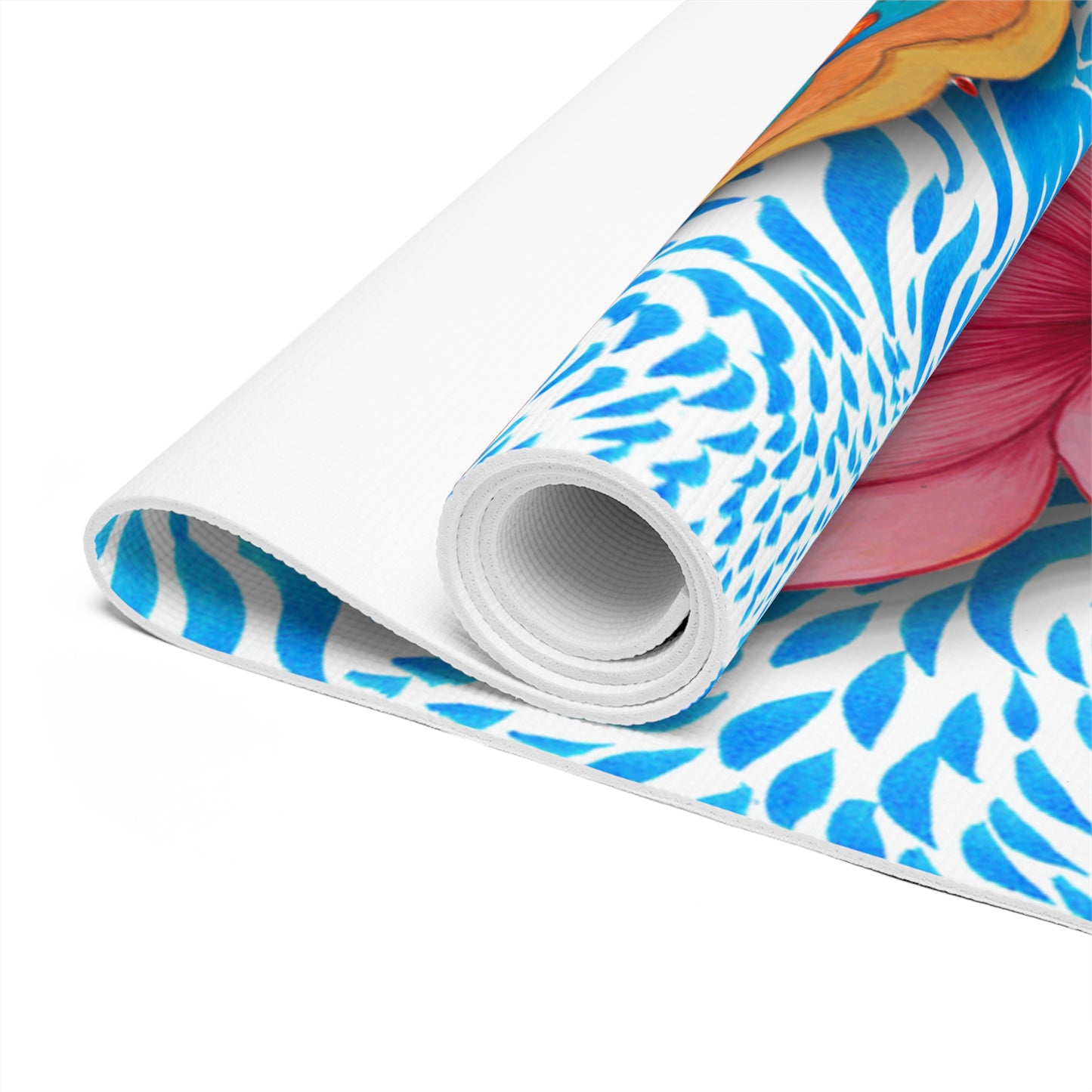 Blue Lotus Yoga Mat