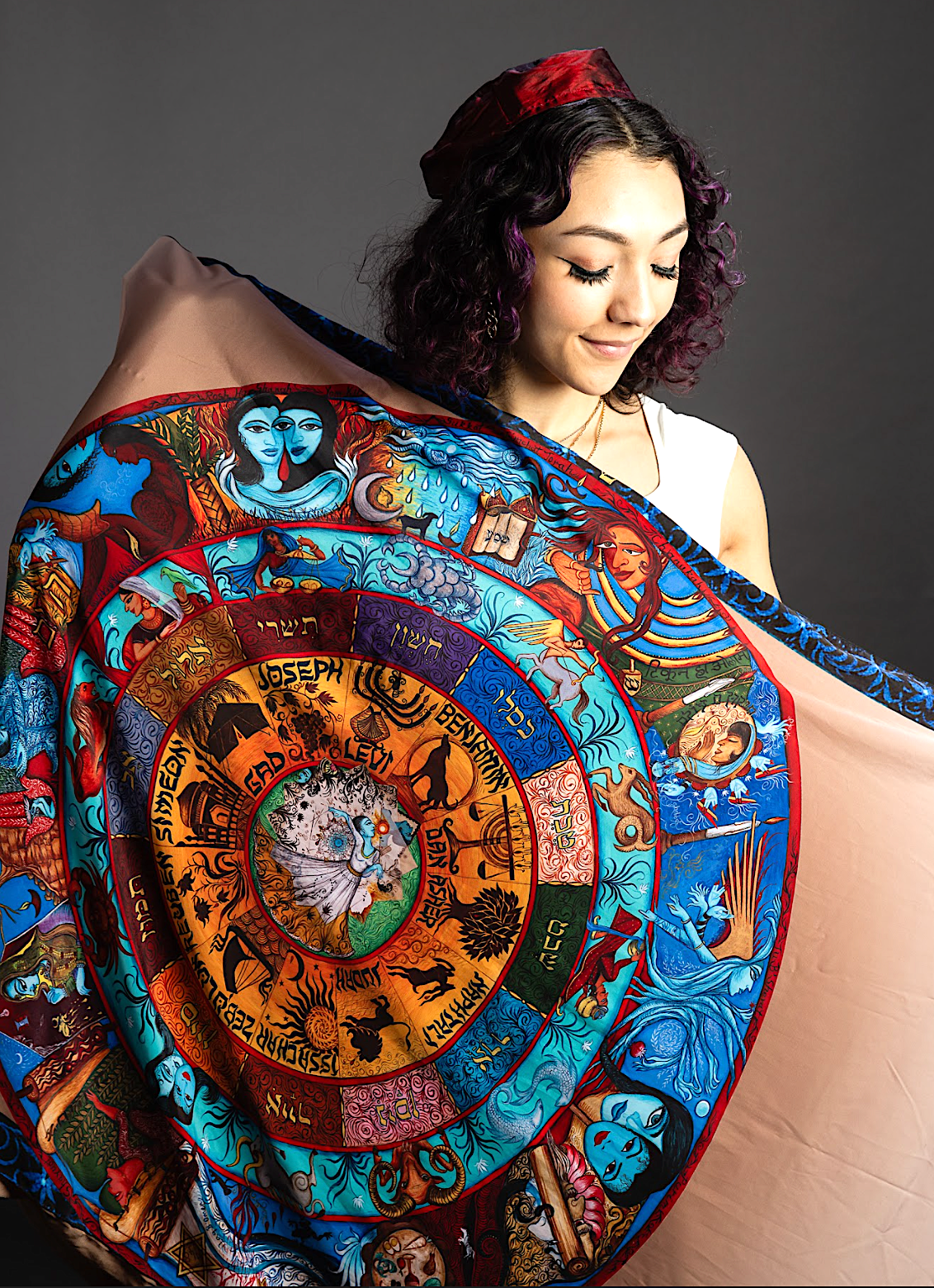 Zodiac Large Tallit/Shawl