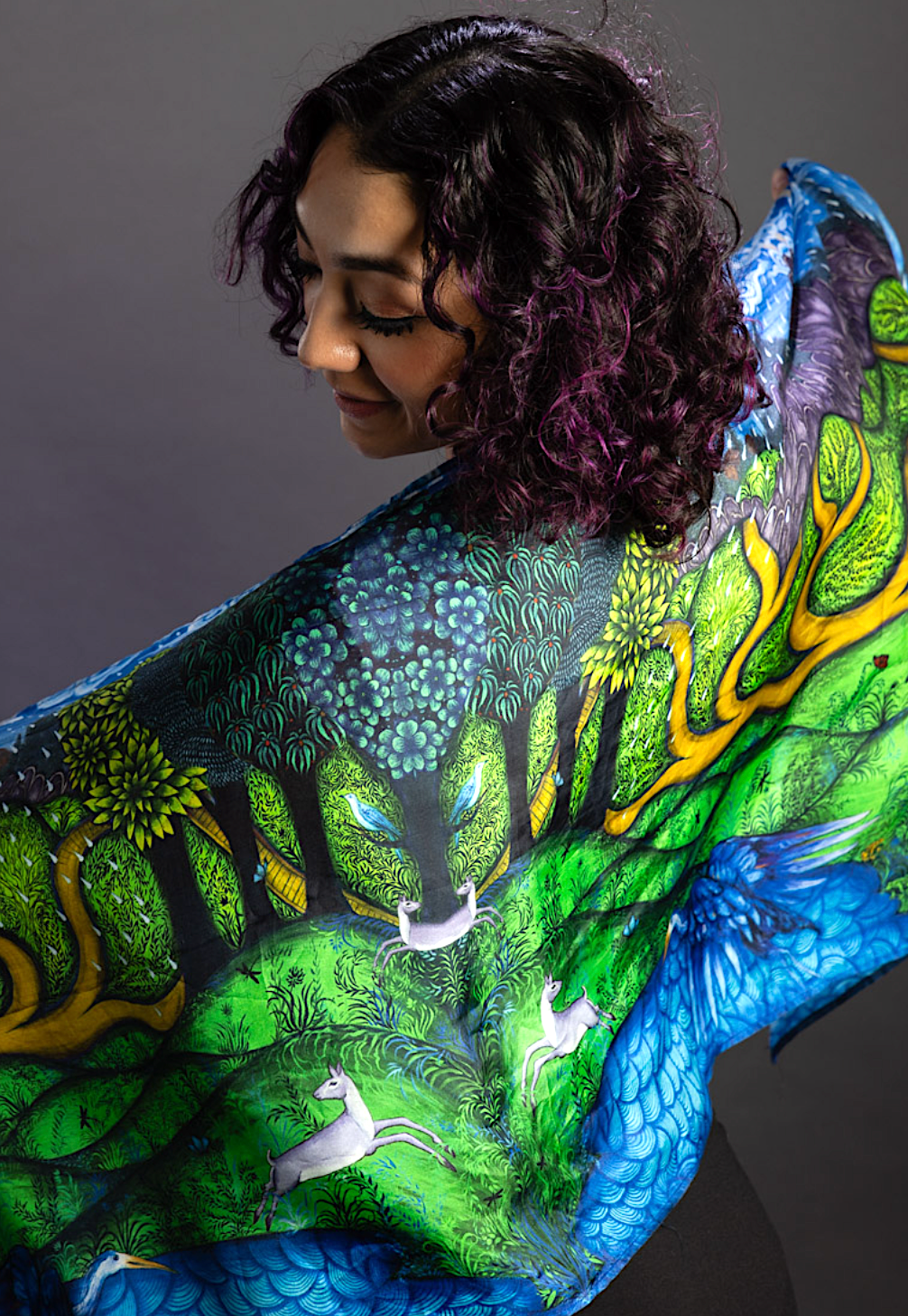 Monsoon Silk Shawl