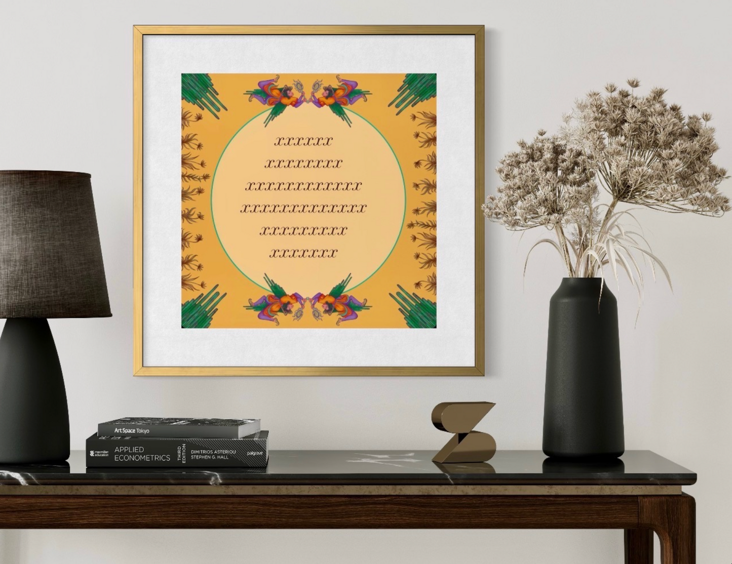 Green Mountains Commemorative Print  