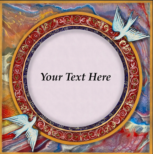 Blessings in Flight Commemorative Print