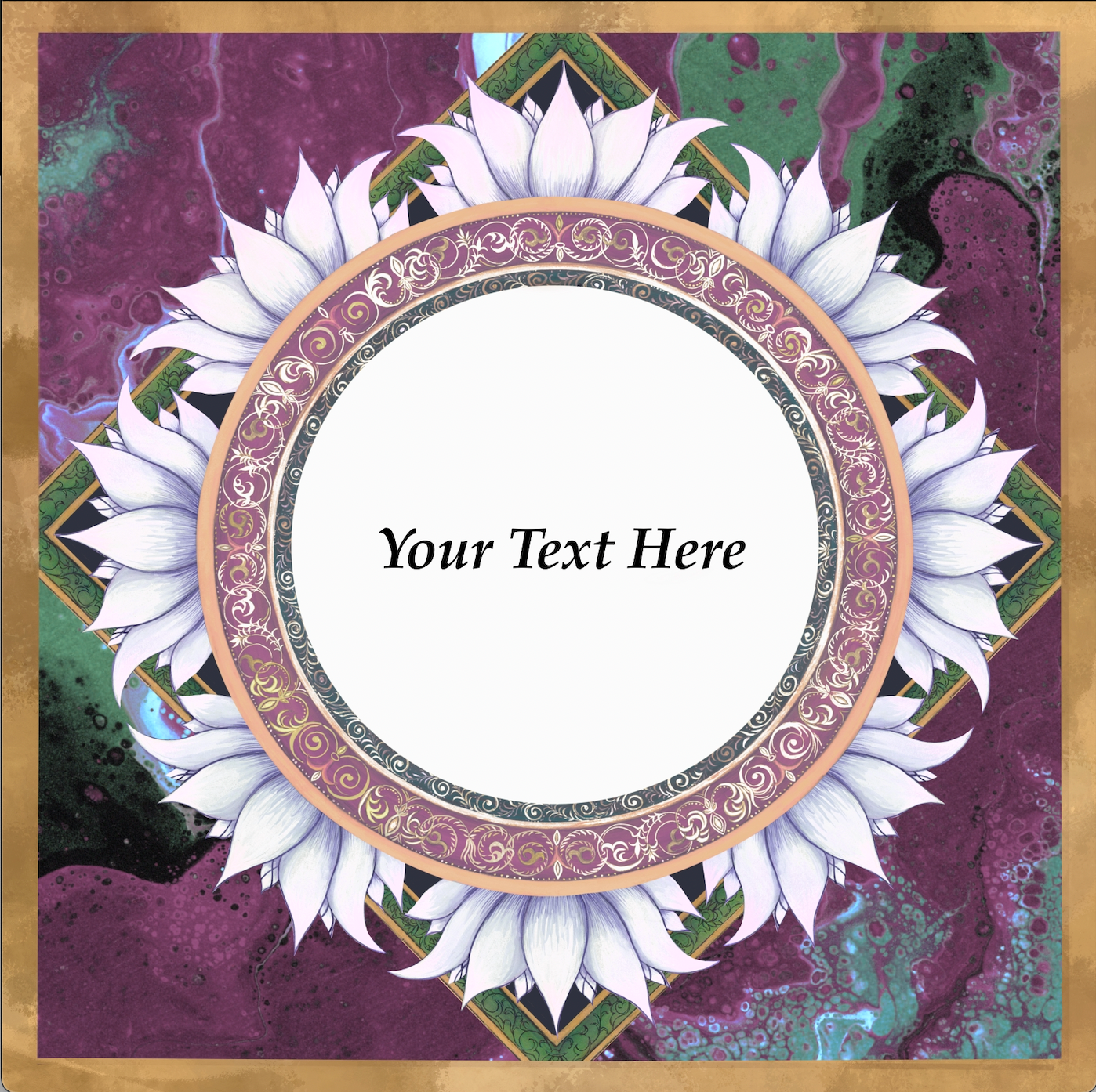 Infinite Bloom Commemorative Print
