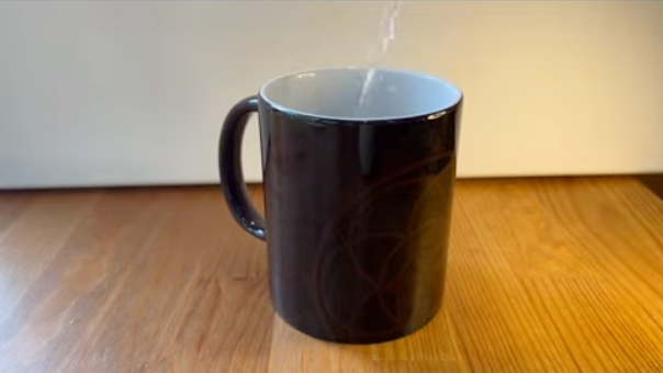 magic blue mug when cold