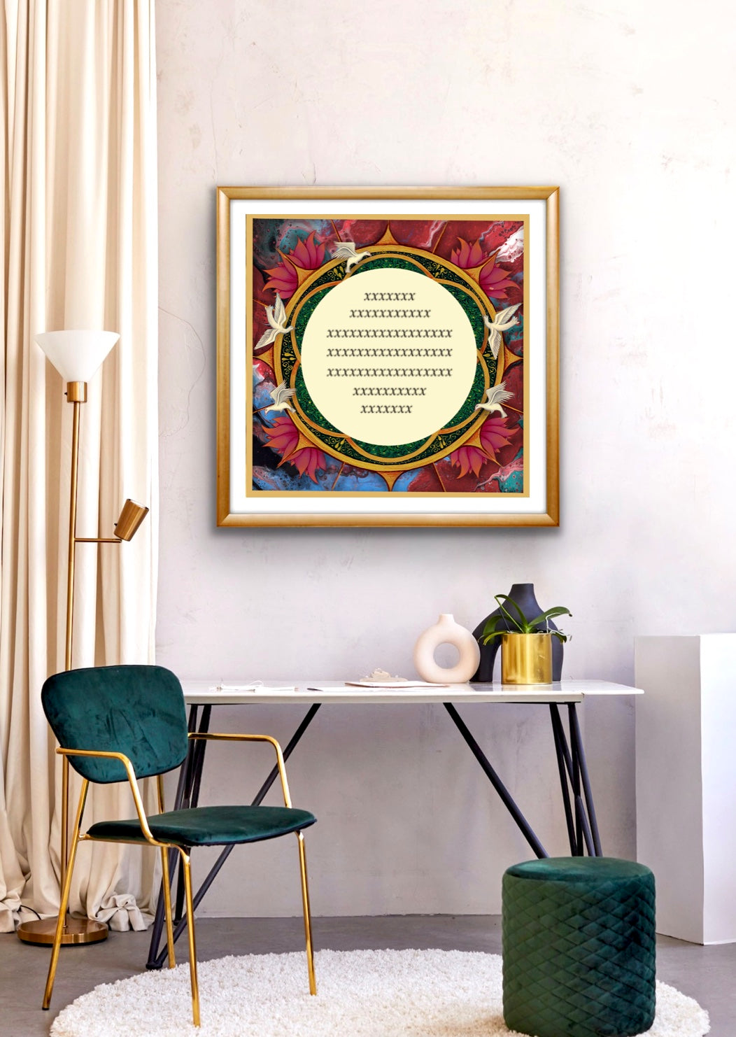 Gilded Horizon Commemorative Print