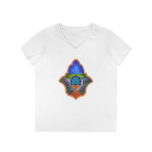 Hamsa - Ladies V-Neck Tee