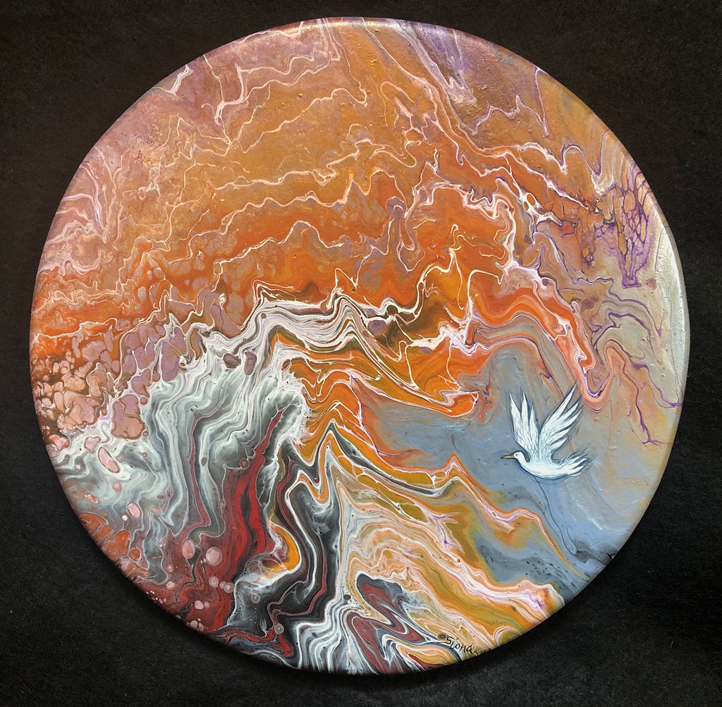 Tempest #22 by Siona Benjamin