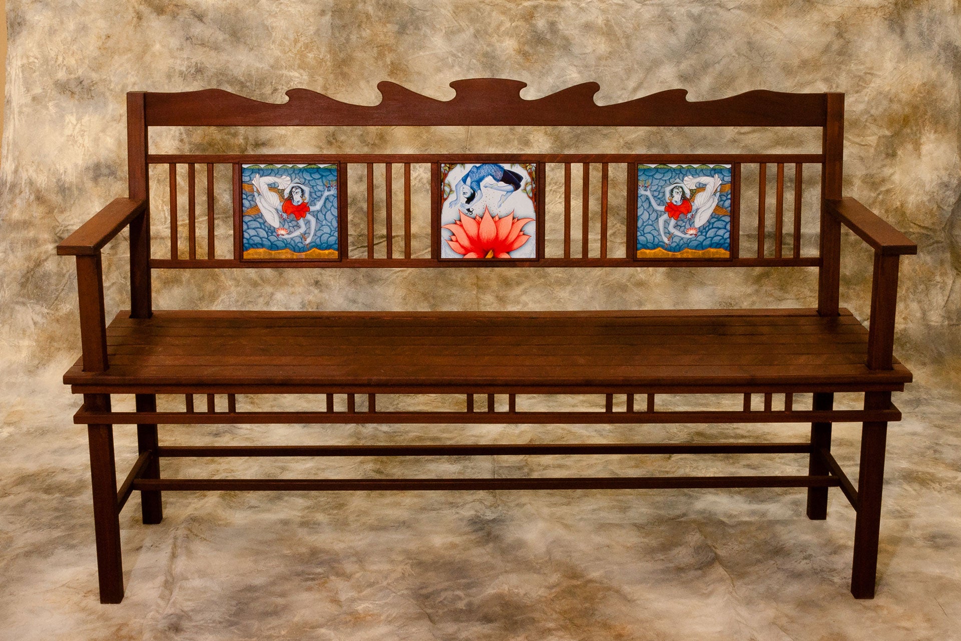 Water Drop Bench – Blue Like Me