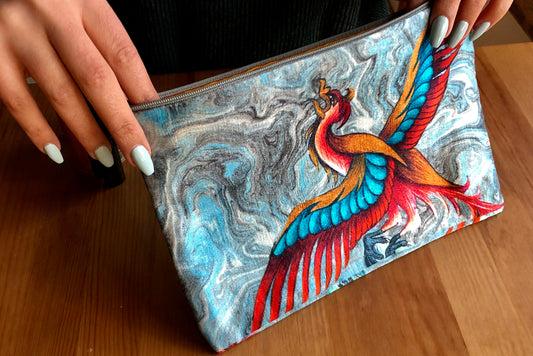Firebird Makeup Pouch
