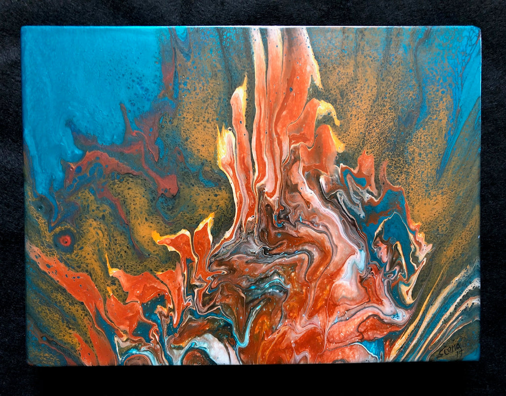 Tempest #1 Acrylic Pour