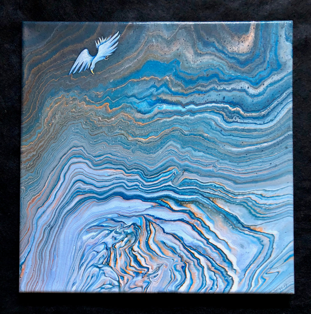 Tempest #11 Acrylic Pour