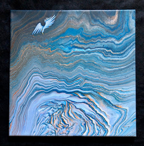 Tempest #11 Acrylic Pour
