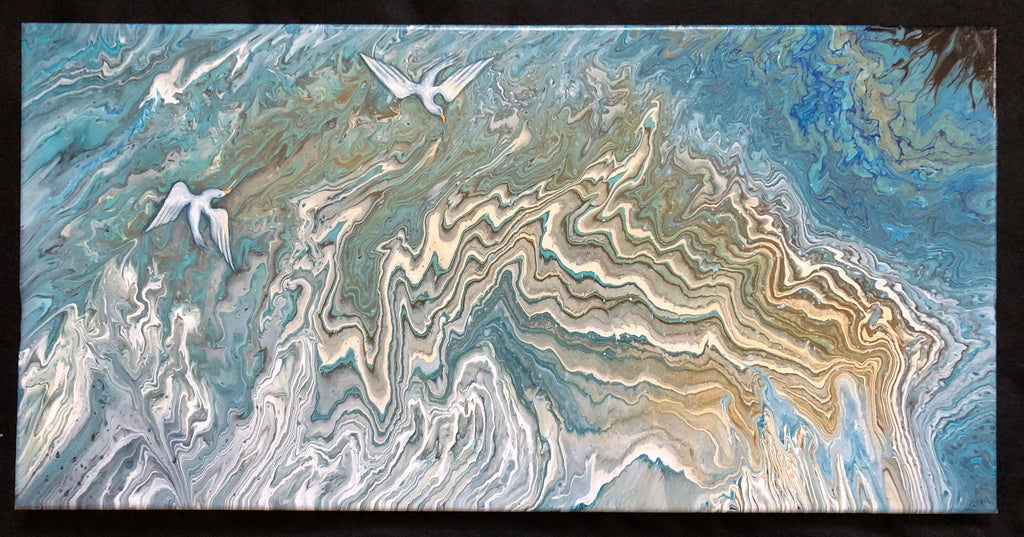 Tempest #14 Acrylic Pour