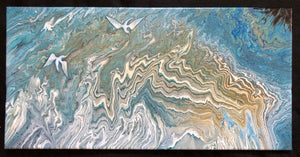 Tempest #14 Acrylic Pour