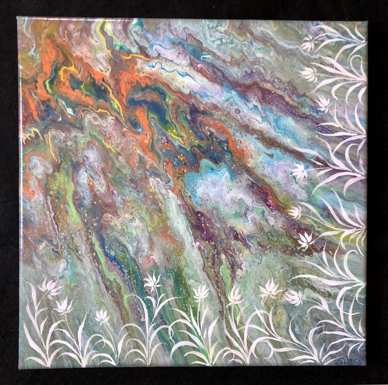 Tempest #6 Acrylic Pour