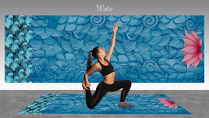 Water Element Yoga Mat