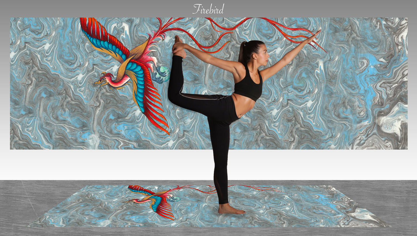 Yoga Mat - Firebird